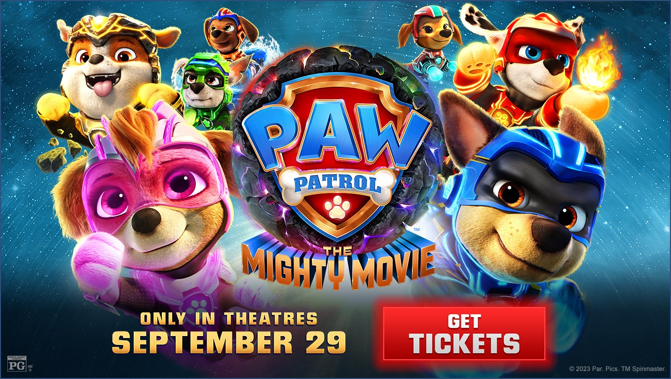 Paw Patrol Mighty Movie AND TMNT (September 30th) | Moonstruck Drive In